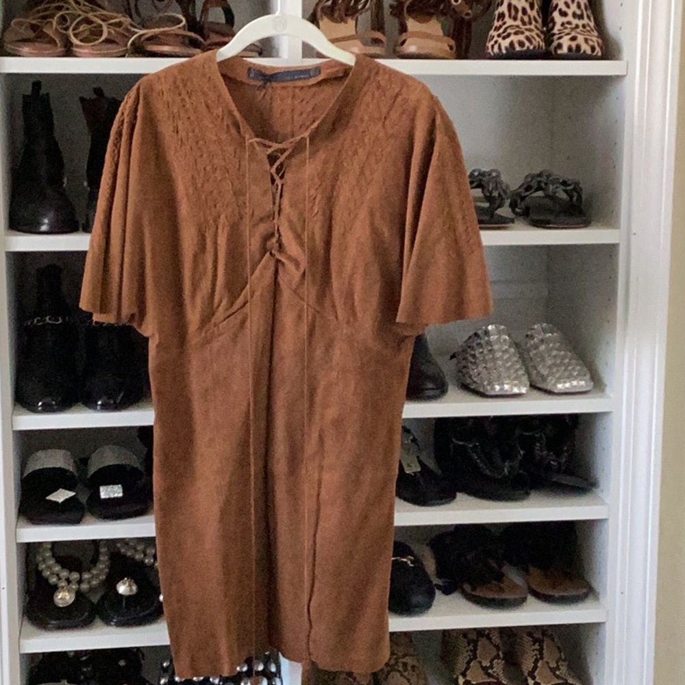 Zara Suede Dress